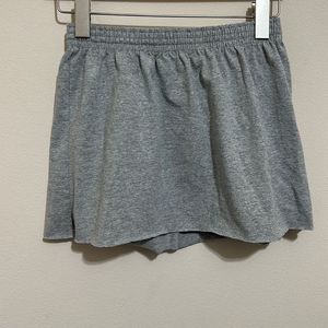 Soffe Gray Mini Skirt
